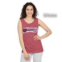 Image 9 of Pink Splatterpunk with a Heartbeat Tank Top 