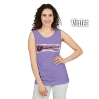 Image 3 of Pink Splatterpunk with a Heartbeat Tank Top 