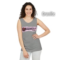 Image 7 of Pink Splatterpunk with a Heartbeat Tank Top 