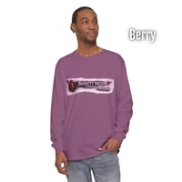 Image 5 of Pink Splatterpunk with a Heartbeat Long Sleeve Tee