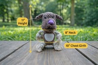 Image 2 of Juguete para Perros – Perrito Tejido con Cuerdas de Algodón