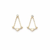 Image 1 of Deco Chandelier Earring