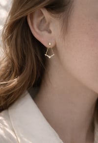 Image 2 of Deco Chandelier Earring