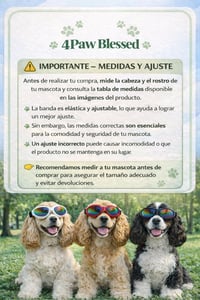 Image 2 of Gafas Protectoras para Perros | Goggles Ajustables para Mascotas | Protección Ocular