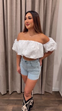 Image 2 of Western Denim Shorts 