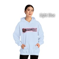 Image 3 of Pink Splatterpunk with a Heartbeat Hoodie 