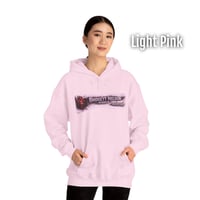 Image 6 of Pink Splatterpunk with a Heartbeat Hoodie 