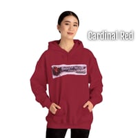 Image 1 of Pink Splatterpunk with a Heartbeat Hoodie 