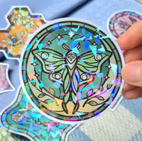 Image 4 of Stained Glass Window-style Holographic Stickers