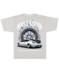 Image 1 of HEAVYWEIGHT PREMIUM GENESIS COUPE WHITE TEE