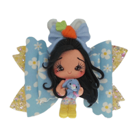 Large Easter Daisy Bunny Girl