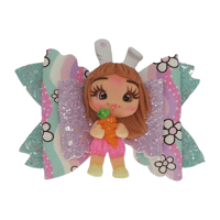 Large Easter Carrot Bunny Girl