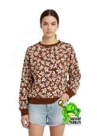 Image 1 of FELPA FRENCH TERRY FIORI