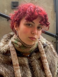 Stripey Hooded Scarf