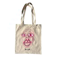 Tote bag - Visage rose