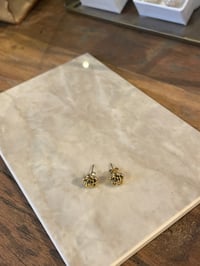 Image 1 of Small Rose Earrings Stainless Steel - No. 7