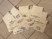 Image 1 of Sacchetto in stoffa personalizzato segni zodiacali