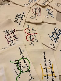 Image 2 of Sacchetto in stoffa personalizzato segni zodiacali