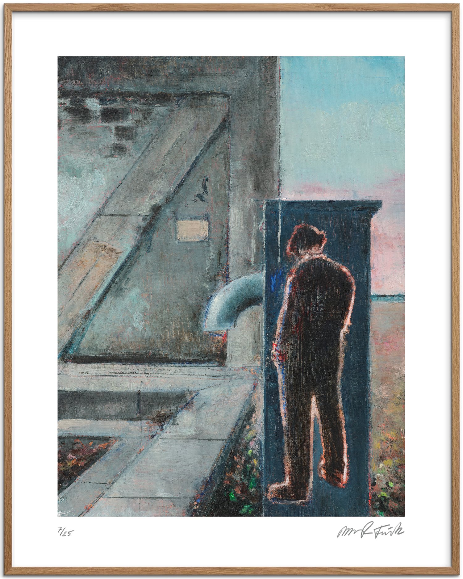 Image of Artprint / Giclée / Kunsttryk / "Den lille mand"