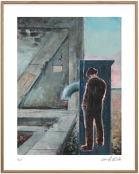 Image 1 of Artprint / Giclée / Kunsttryk / "Den lille mand"