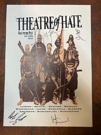 Kinshi UK Tour 2016 SIGNED Poster