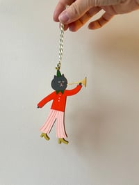 Image 2 of Festive Cat Decoration