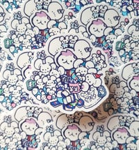 Image 1 of Maus Pile - Clear Sticker