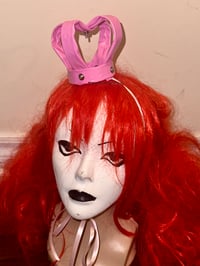 Image 3 of pink pvc mini crown