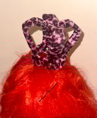 Image 4 of pink leopard mini crown