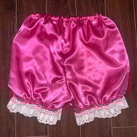 Image 2 of pink x white “arachnid” print bloomers
