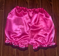 Image 2 of pink x black “arachnid” print bloomers