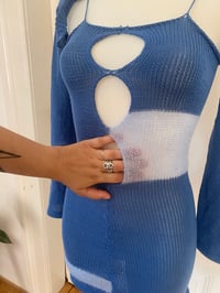 Image 2 of Knit dress and sleeves