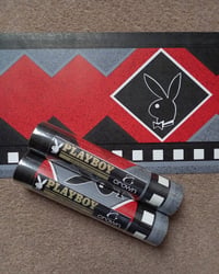 1980s Vintage Crown Wallpaper Borders - Playboy Bunny Geometric Black - (Sets of 2 Rolls) – detail view 2