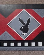 1980s Vintage Crown Wallpaper Borders - Playboy Bunny Geometric Black - (Sets of 2 Rolls) thumbnail 3