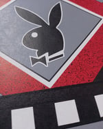 1980s Vintage Crown Wallpaper Borders - Playboy Bunny Geometric Black - (Sets of 2 Rolls) thumbnail 5