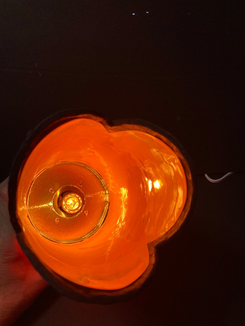 Vintage Inspired Three Sided Halloween Lantern 