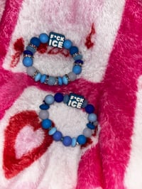  Blue F*ck ice Bracelet 