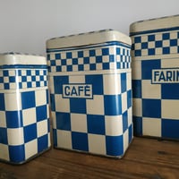 Image 3 of Fabulous Set of 5 French Canisters