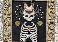 Image 7 of Horus  Embellished Skeleton Framed Embroidery