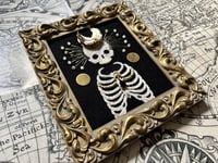 Image 2 of Horus  Embellished Skeleton Framed Embroidery