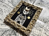 Image 3 of Horus  Embellished Skeleton Framed Embroidery