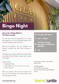 Bingo Night 30th April