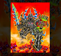 Image 1 of MORBID KNIGHT 11"x14" Art Print 