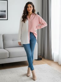 Image 1 of COLORBLOCK LONG SLEEVE