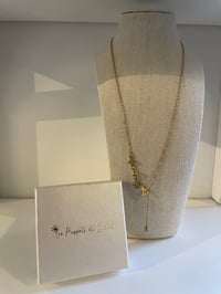 Image 2 of Four Star Detailed Necklace Stainless Steel - No. 9