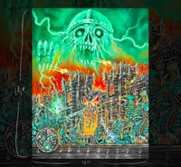 Image 2 of *LIMITED* Iron Fortress Siege 11"x 14" Art Print 