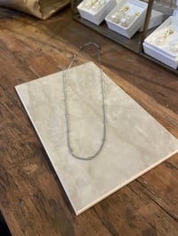 Image 1 of Basic Silver Necklace Stainless Steel - No. 10