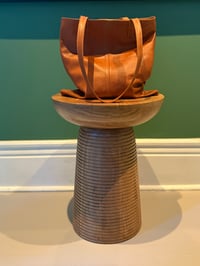 Image 5 of the tan tote bag