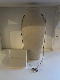 Image 2 of Handmade Detailed Heart Necklace Stainless Steel - No. 12