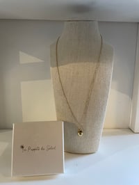 Image 2 of Apple Charm Necklace Stainless Steel - No. 3